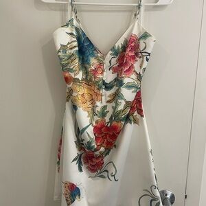 by the way. Multicolor Floral Mini Dress